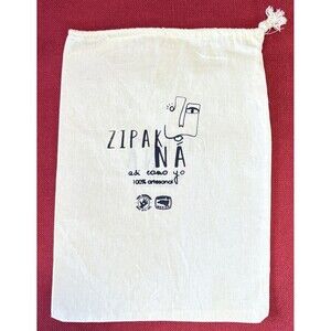 Zipak NA Dustcover For Handbag -- Approx 10x14" -- Drawstring